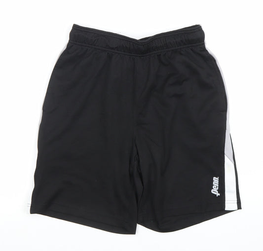 Penn Mens Black M Athletic Quick Dry Mesh Sports Shorts