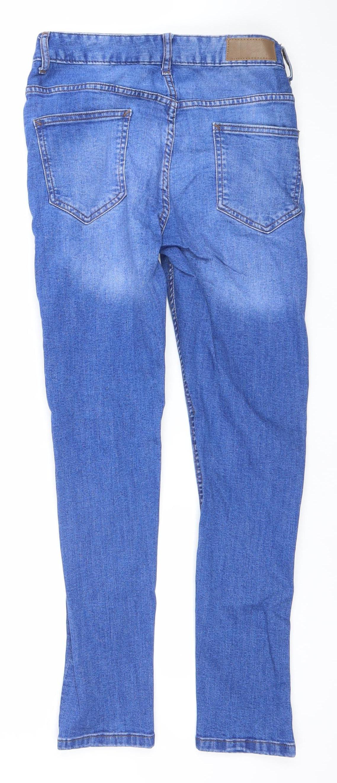 Denim Co. Men's Blue Skinny Jeans W28 L30 Slim Fit