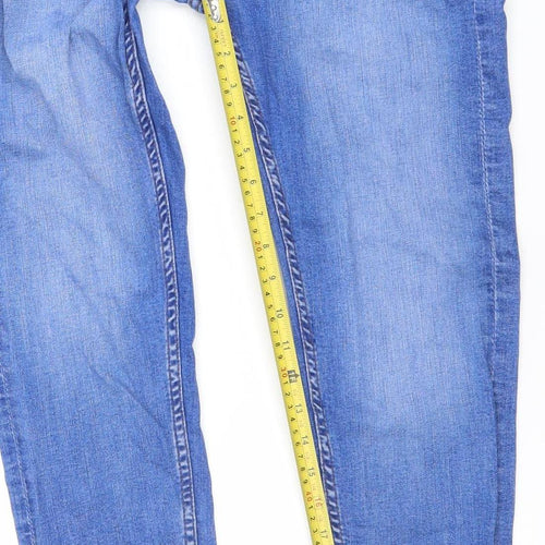 Denim Co Men's Blue Skinny Jeans W28 L32 Cotton Blend