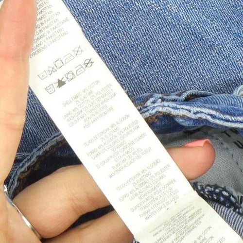 Denim Co Men's Blue Skinny Jeans W28 L32 Cotton Blend