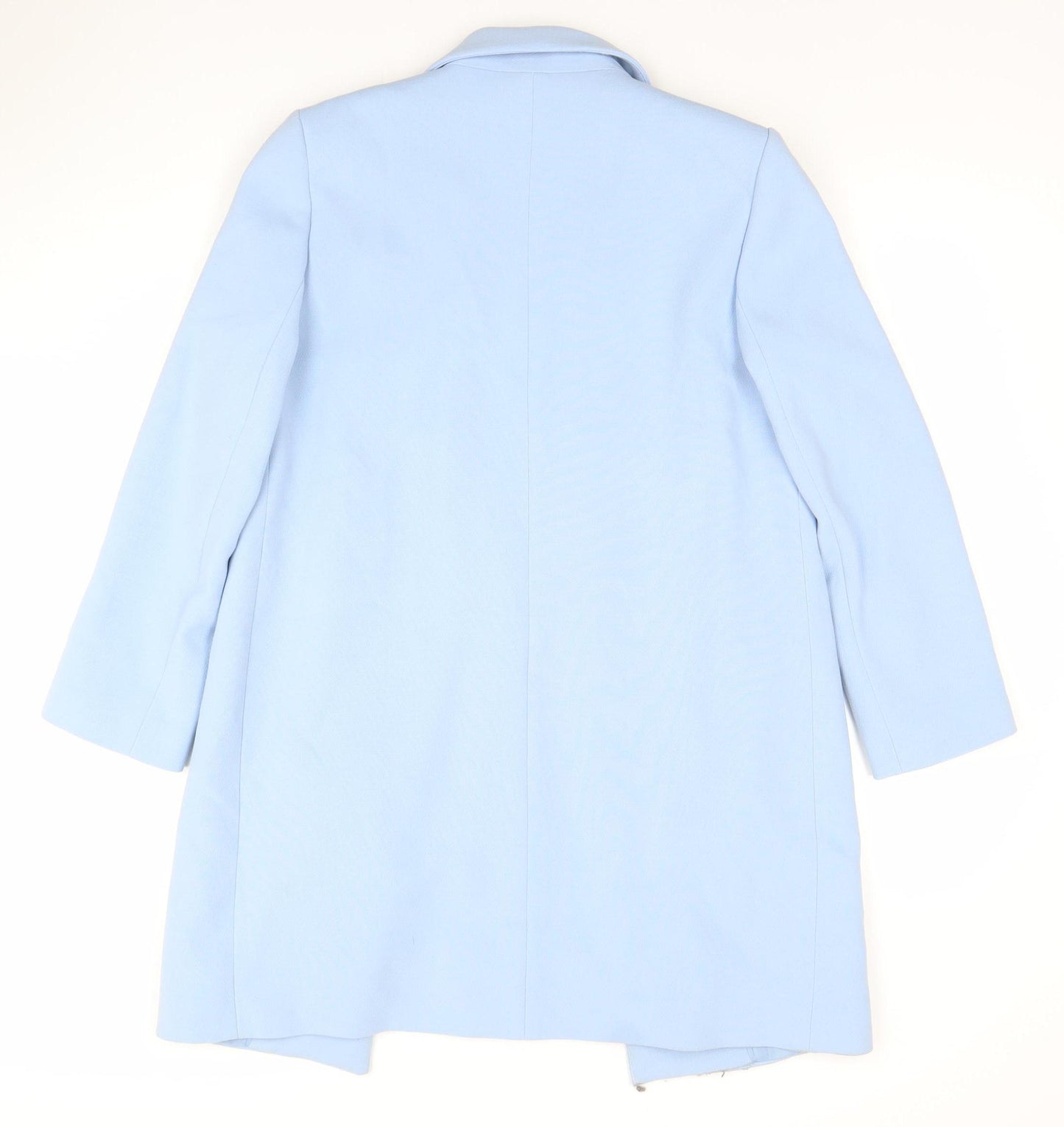 Miss Selfridge Women Blue Size 10 Mid-Length Blazer Jacket
