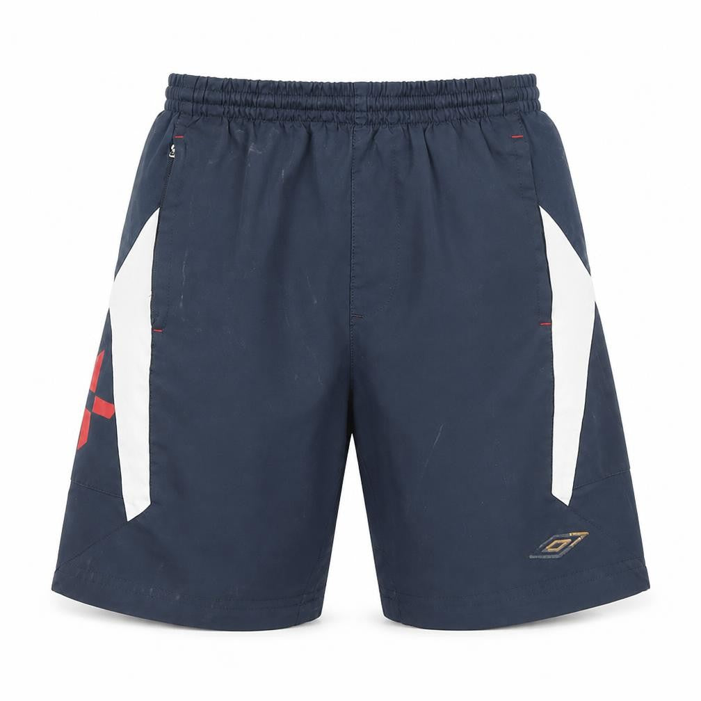 Umbro Boys Blue Athletic Football Shorts Size 146 Quick Dry Sportswear