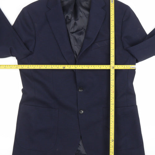 Marks and Spencer Men's Blue Regular Fit Blazer Jacket 40