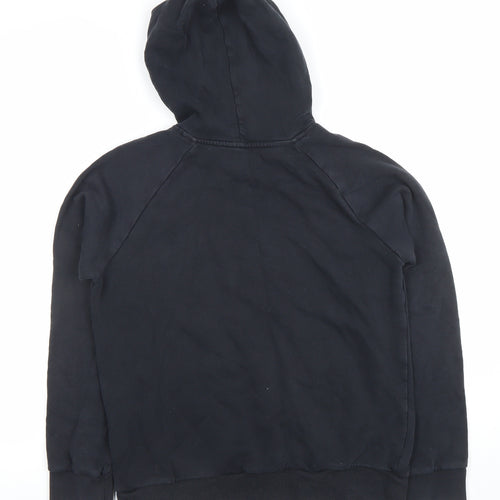 Under Armour Boys Black Pullover Hoodie 13-14 Years ColdGear Fleece