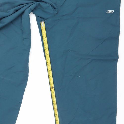 Reebok Men’s Blue XL Track Pants Lightweight Activewear Trousers