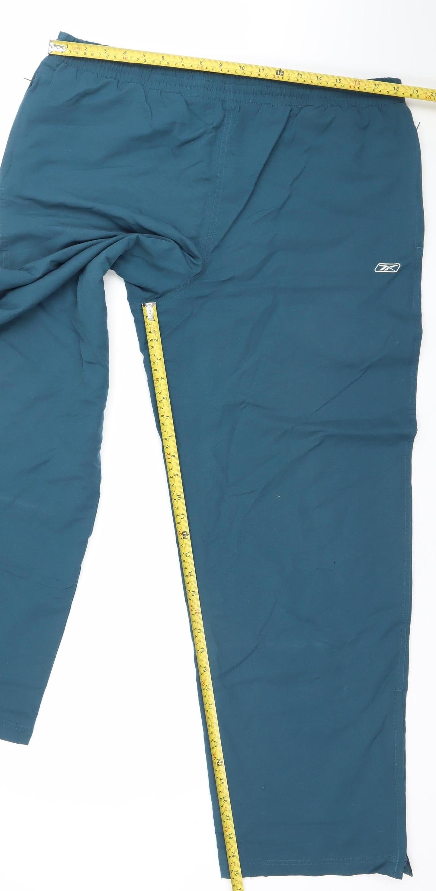 Reebok Men’s Blue XL Track Pants Lightweight Activewear Trousers
