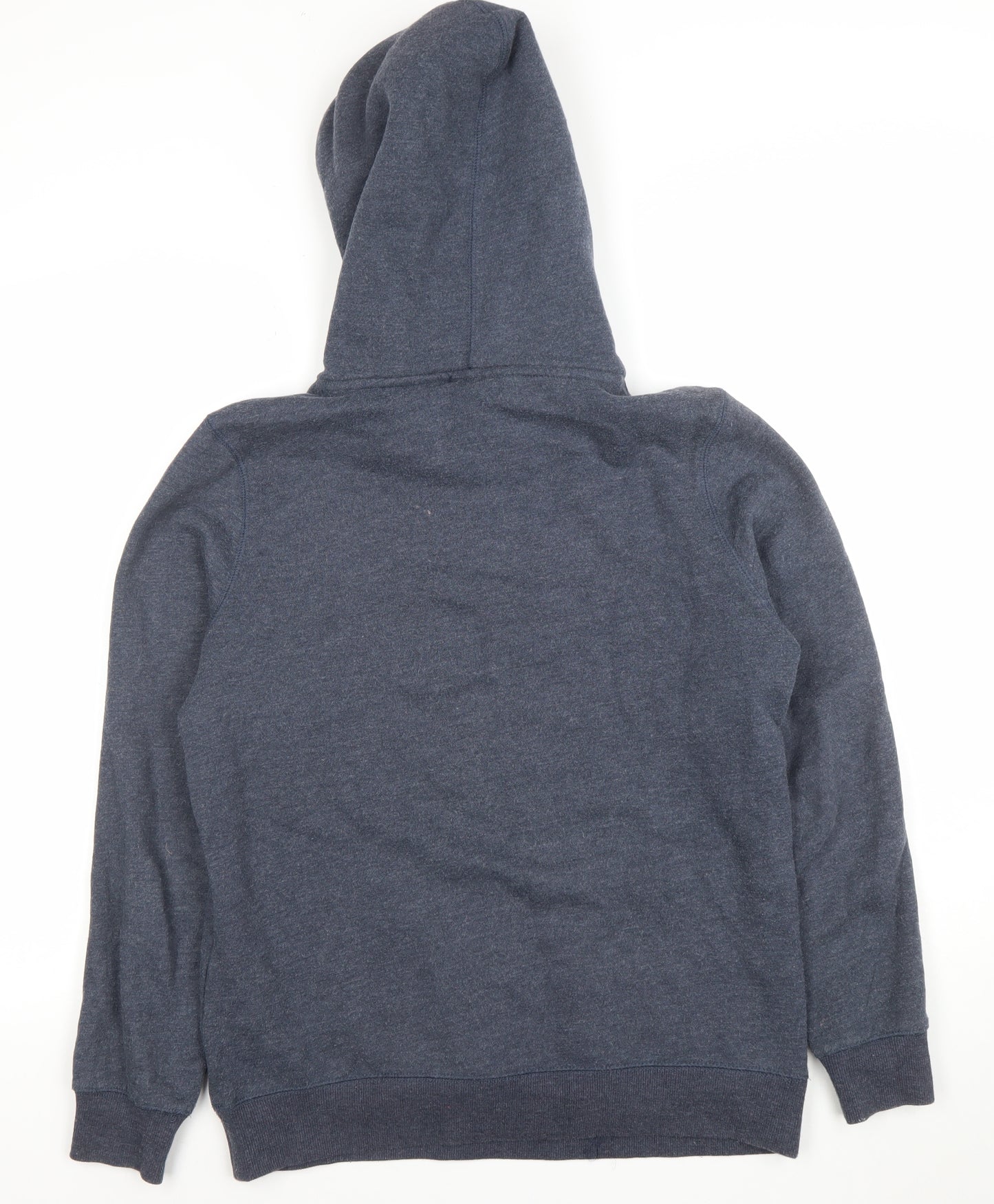 TOG24 Womens Navy Pullover Hoodie Size 10 Cotton Blend Casual