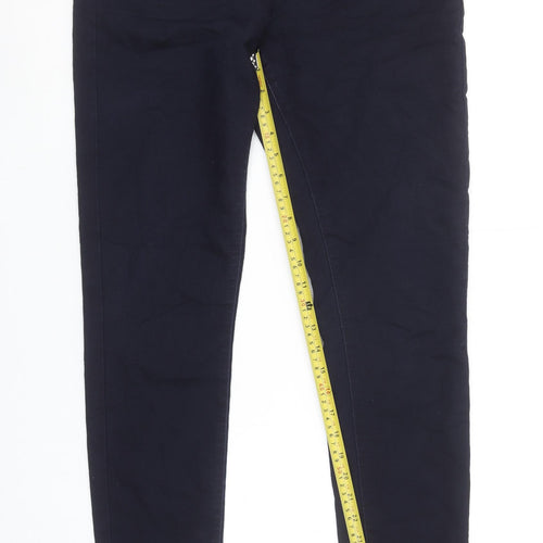 Marks and Spencer Women's Blue Jegging Jeans Size 12 Tall Slim Fit