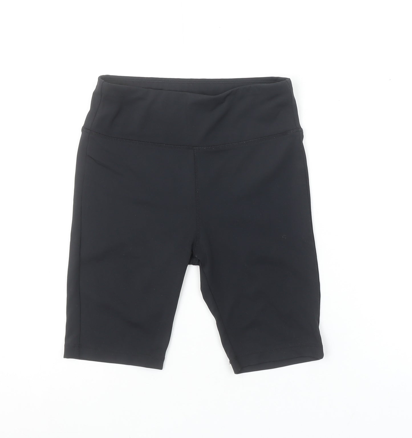 Dunnes Stores Girls Black Biker Shorts 8-9 Years Activewear