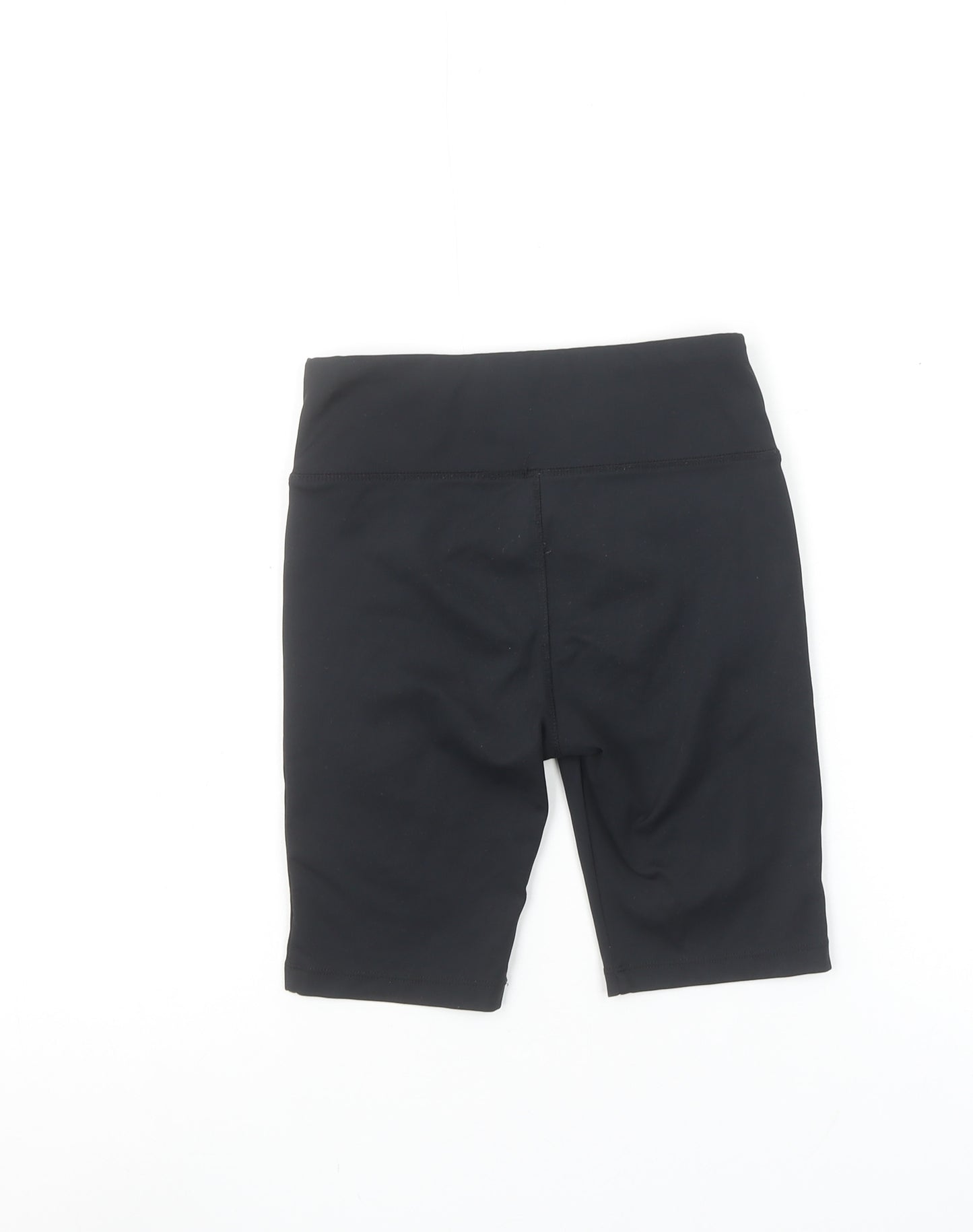Dunnes Stores Girls Black Biker Shorts 8-9 Years Activewear