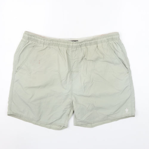 French Connection Men's Beige XL Swim Shorts Quick Dry Nylon