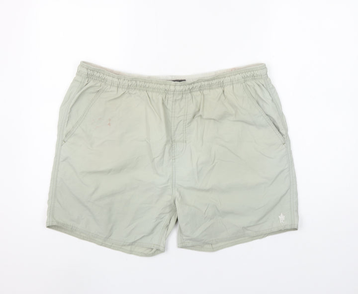French Connection Men's Beige XL Swim Shorts Quick Dry Nylon