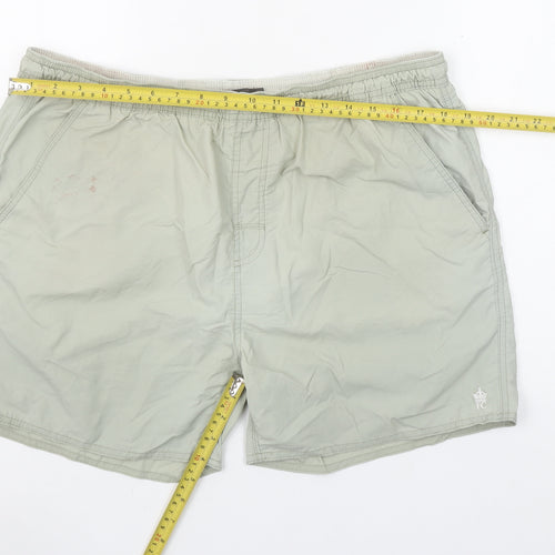French Connection Men's Beige XL Swim Shorts Quick Dry Nylon