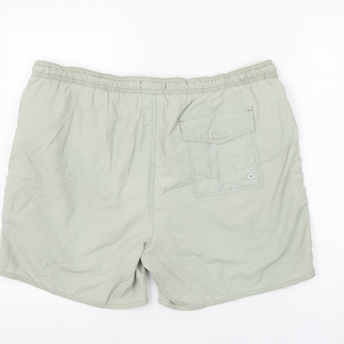 French Connection Men's Beige XL Swim Shorts Quick Dry Nylon