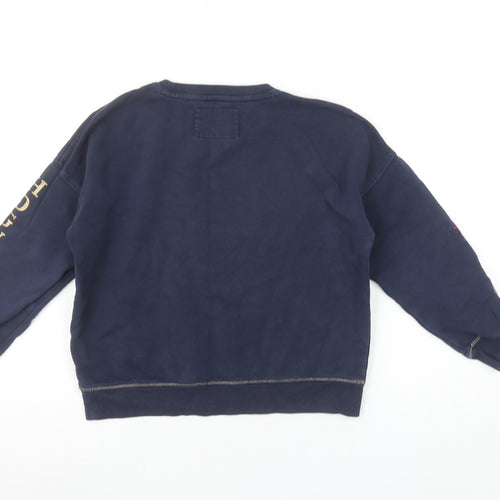 Marks and Spencer Girls Navy Harry Potter Hogwarts Sweatshirt 9-10 Years