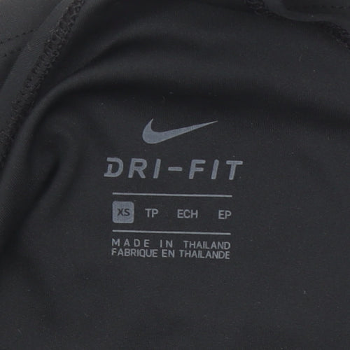 Nike Womens Black Dri-Fit Racerback Tank Top XS