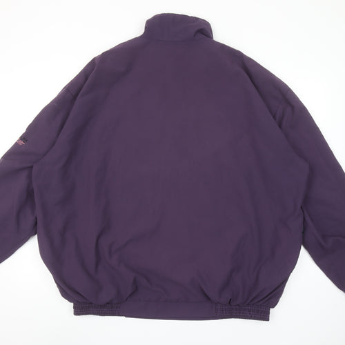 Cape Crest Men's Purple XL 1/4 Zip Softshell Casual Jacket
