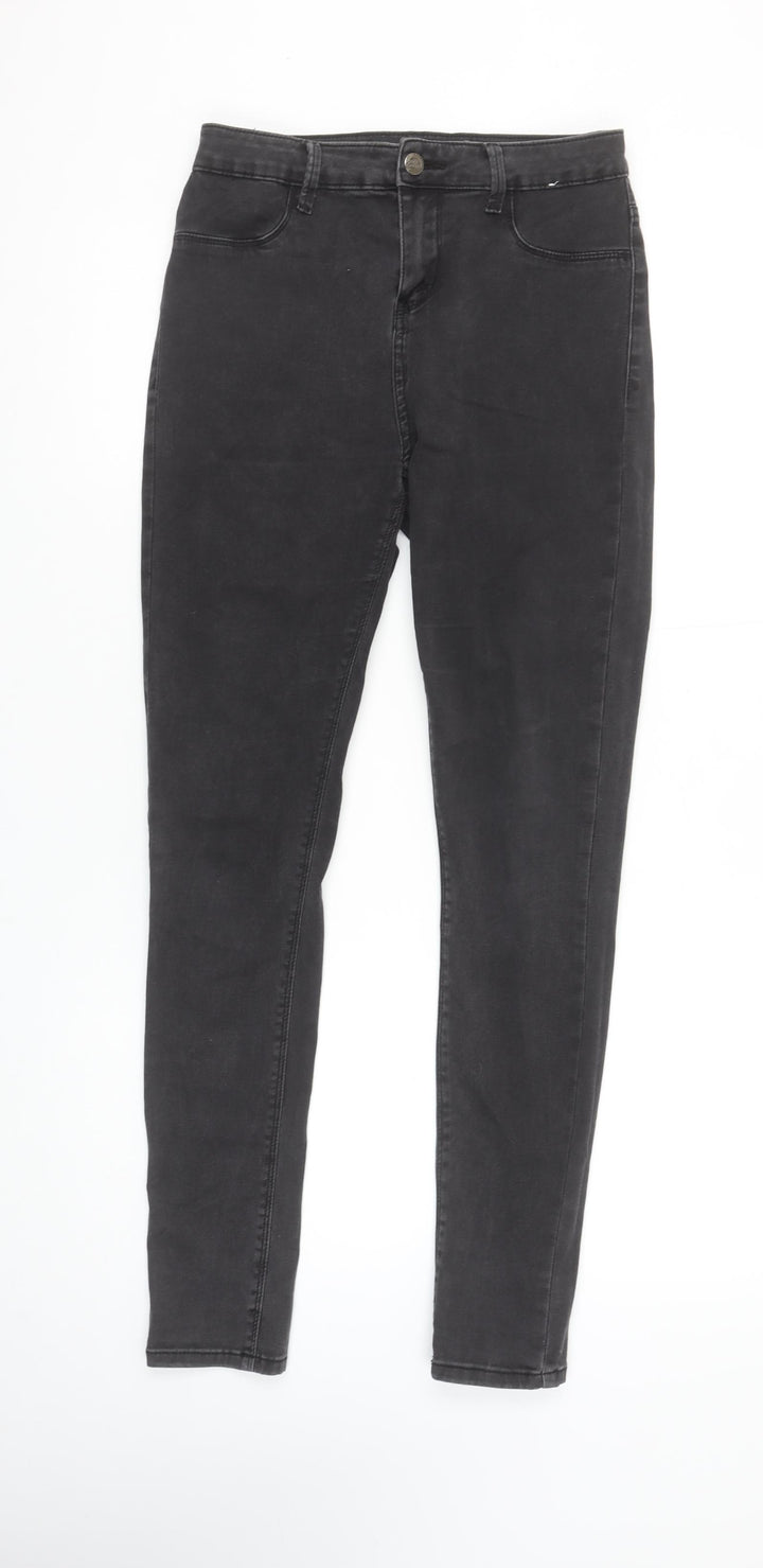 Denim Co. Women’s Black Skinny Jeans Size 10 Slim Fit Stretch Denim