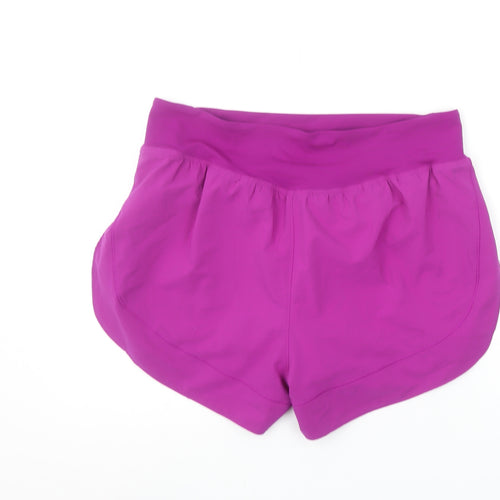Under Armour Womens Purple XL Athletic Running Shorts