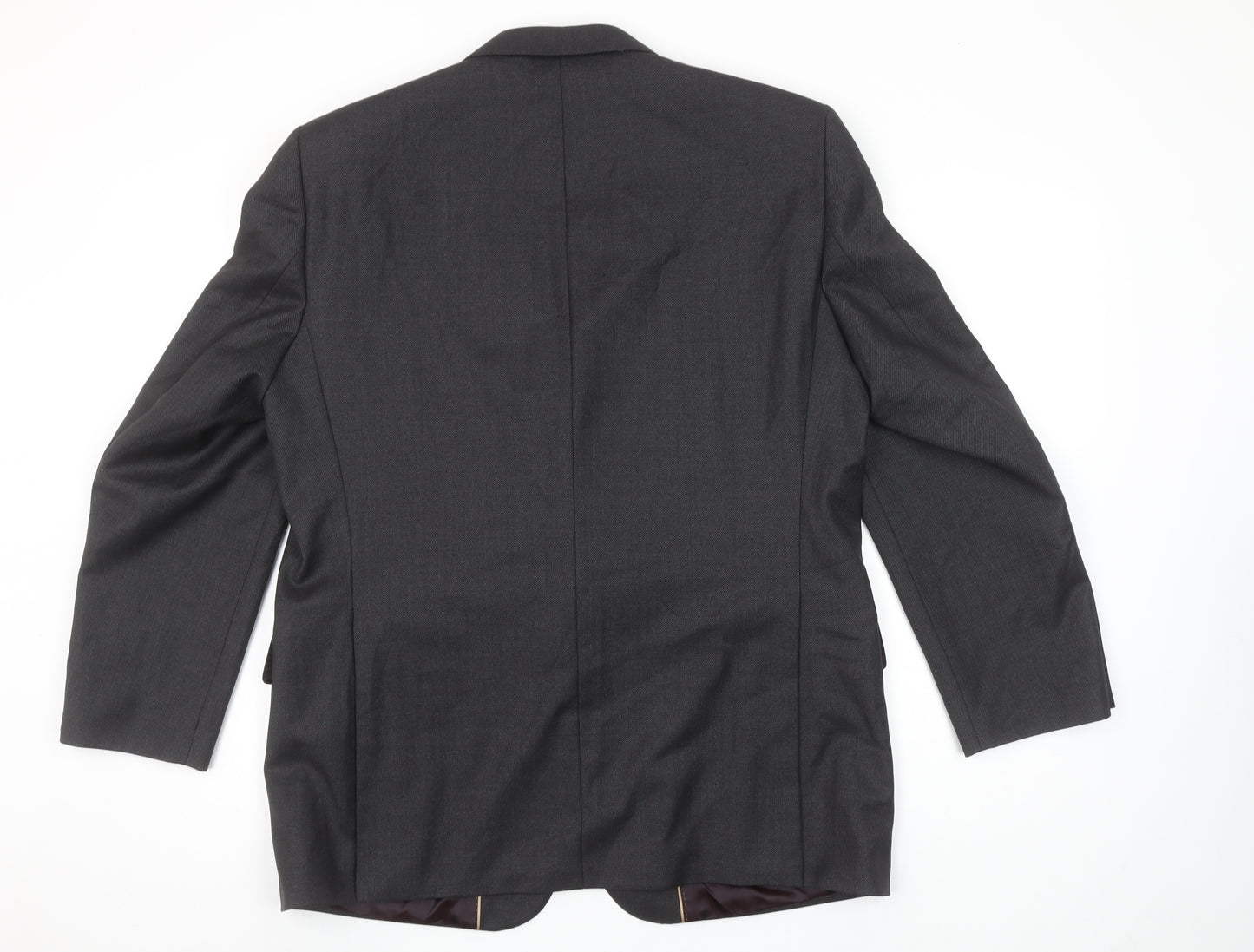 Chester by Chester Barrie Men's Grey Wool Blazer Jacket Formal 40R
