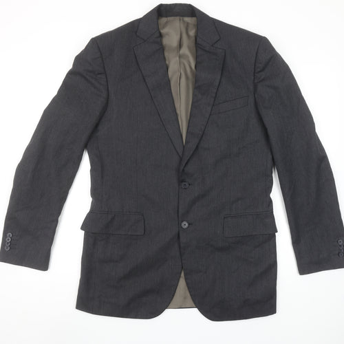 Marks and Spencer Mens Grey 38L Regular Fit Suit Jacket