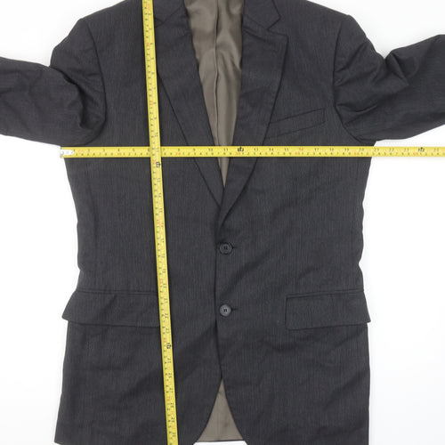 Marks and Spencer Mens Grey 38L Regular Fit Suit Jacket
