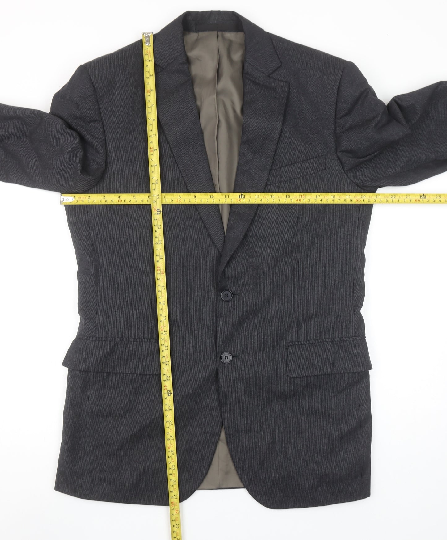 Marks and Spencer Mens Grey 38L Regular Fit Suit Jacket
