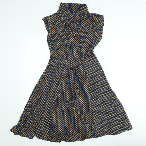 Princess Highway Women’s Blue Floral Shirt Dress Size 6
