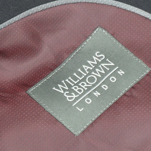 Williams & Brown London Black Women's Size 50 Classic Blazer