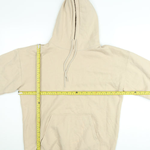PrettyLittleThing Women Beige Angel Energy Pullover Hoodie Size S