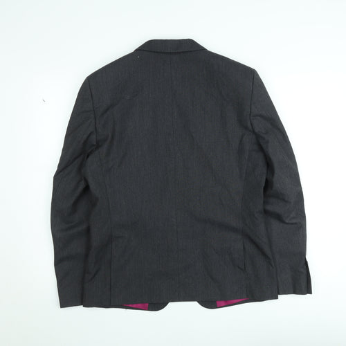Marks and Spencer Men's Grey 40 Short Regular Fit Suit Jacket