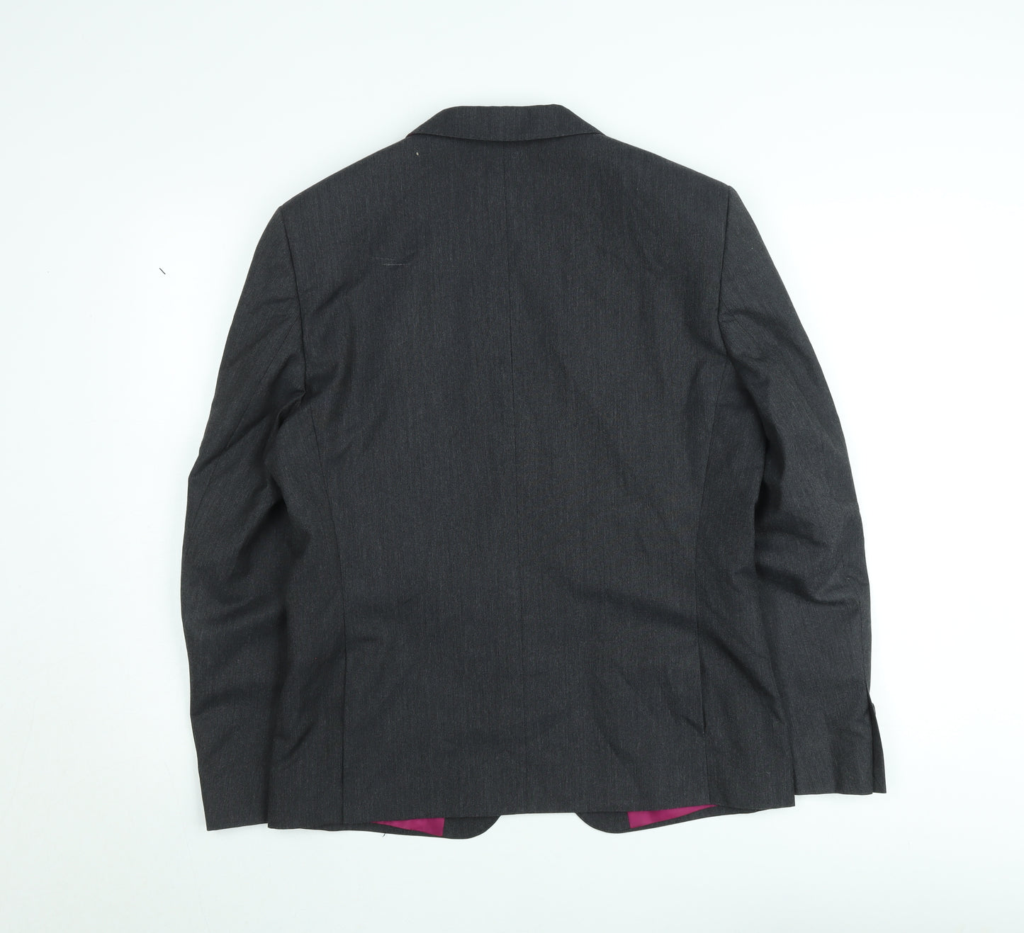 Marks and Spencer Men's Grey 40 Short Regular Fit Suit Jacket