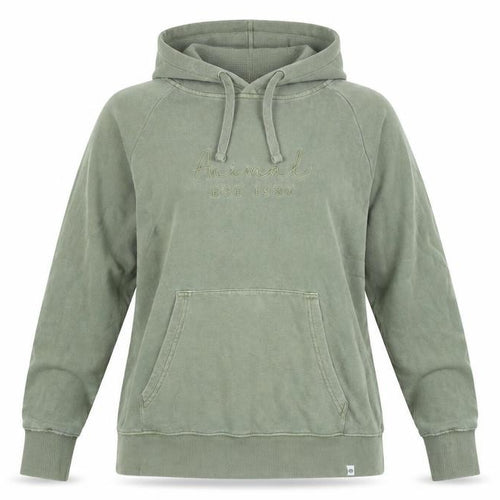 Animal Women’s Green Pullover Hoodie Size 10 Cotton Casual