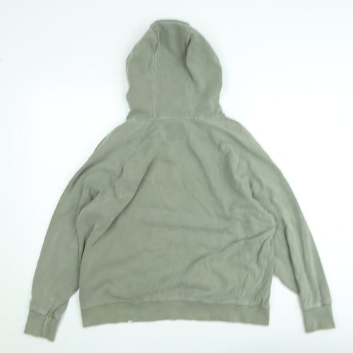 Animal Women’s Green Pullover Hoodie Size 10 Cotton Casual