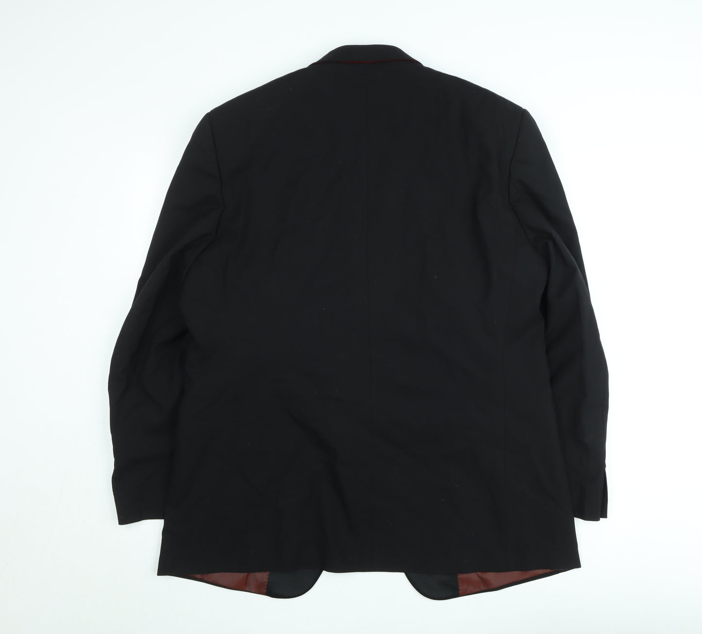 1860 Menswear Black Tuxedo Jacket Shawl Lapel 42R Men's Formal