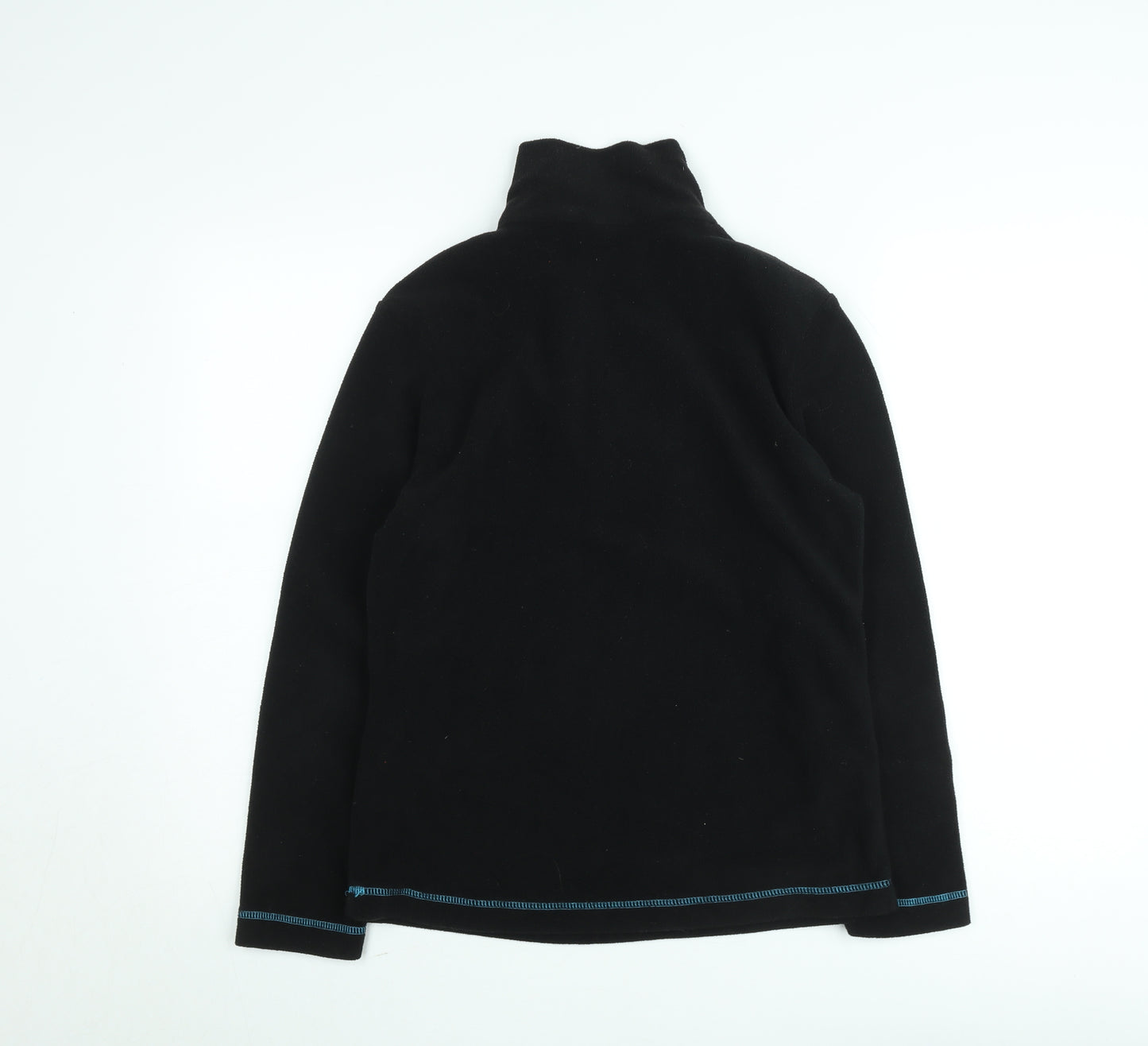Campri Men's Black Fleece 1/4 Zip Pullover Sweatshirt M
