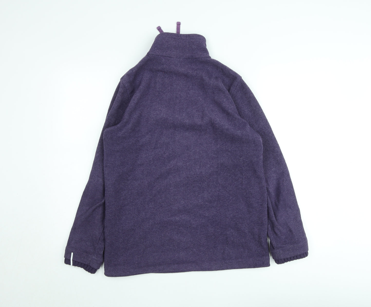Joie de Vivre Women's Purple 1/2 Zip Fleece Sweatshirt Size M