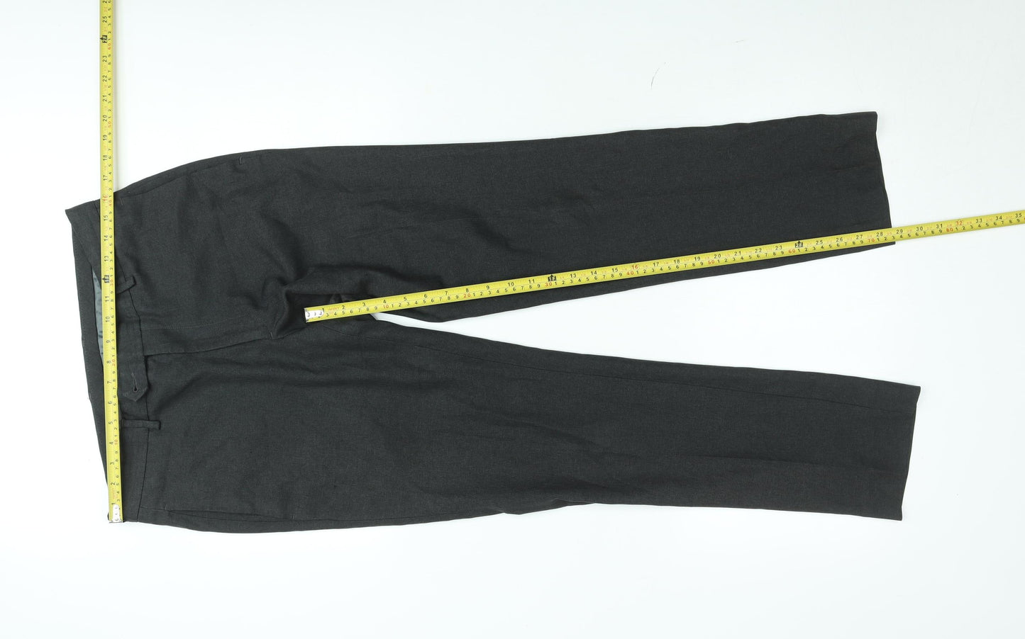 Evans Women’s Grey Plus Size 22 Straight Leg Trousers
