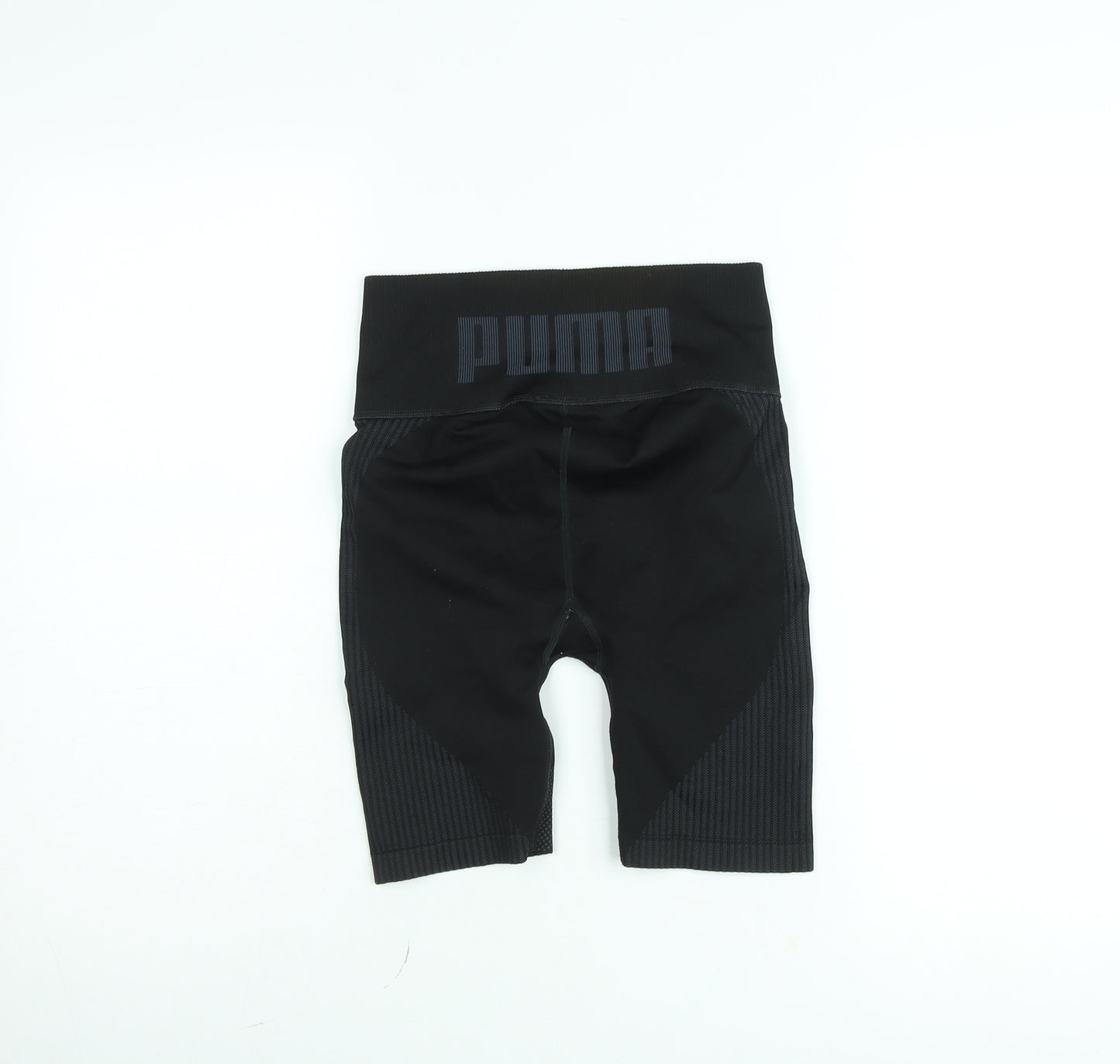 Puma Womens Black XS Compression Biker Activewear Shorts