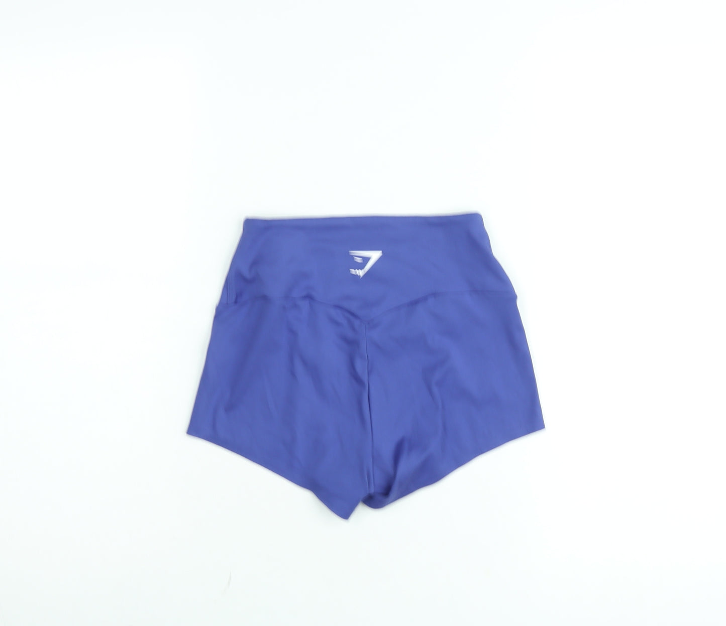 Gymshark Women's Blue Small High Waist Biker Shorts Activewear