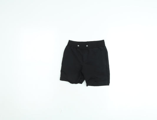 Nike Boys Black Athletic Shorts Size 8 Years Sportswear Elastic Waist