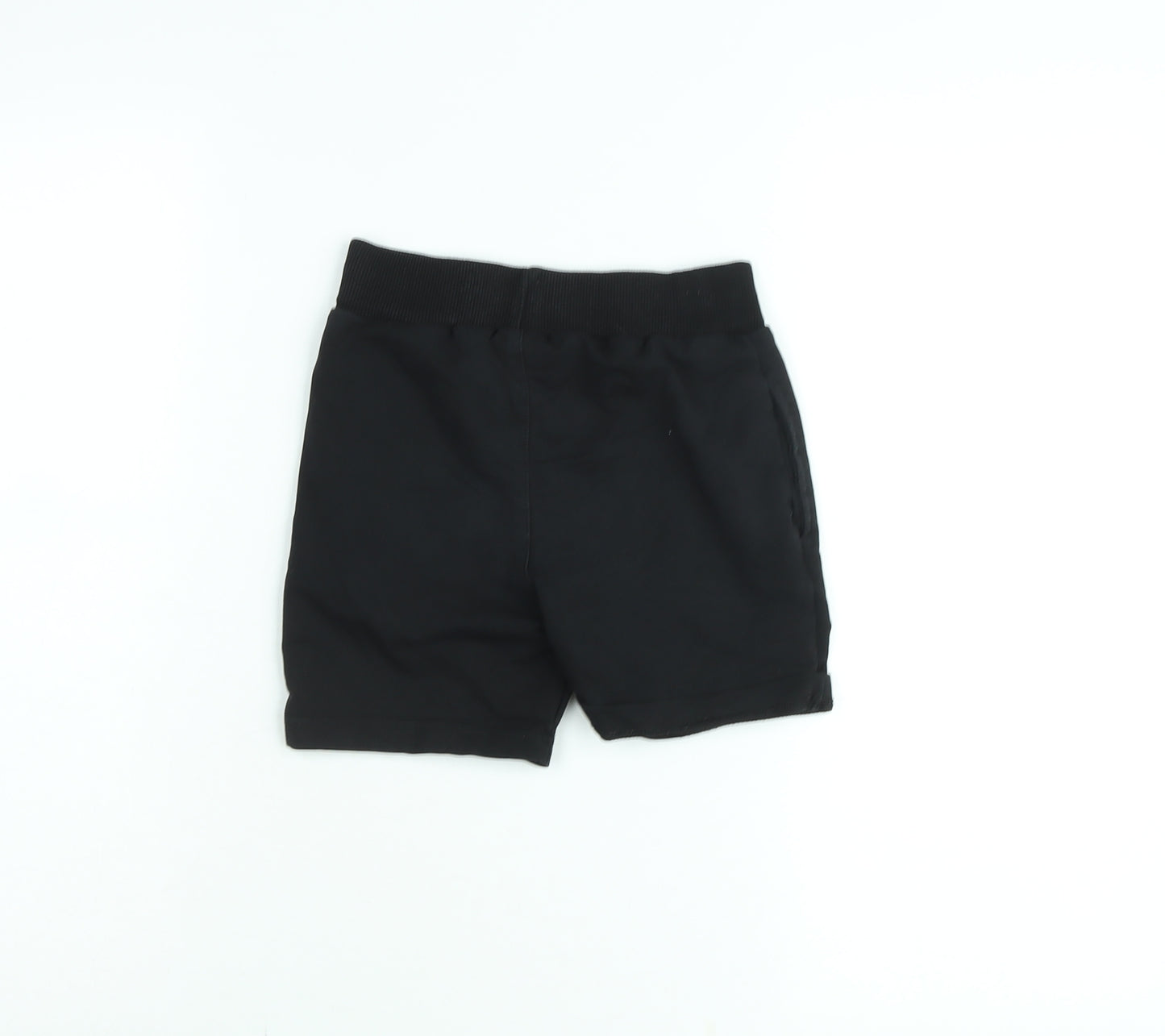Nike Boys Black Athletic Shorts Size 8 Years Sportswear Elastic Waist