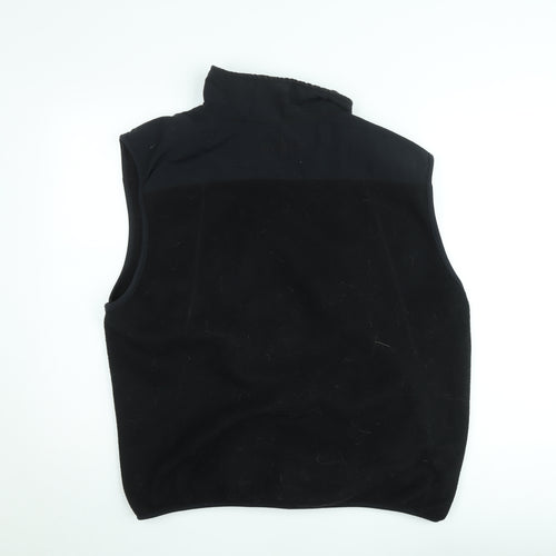 True North Mens Black Fleece Bodywarmer Waistcoat XL