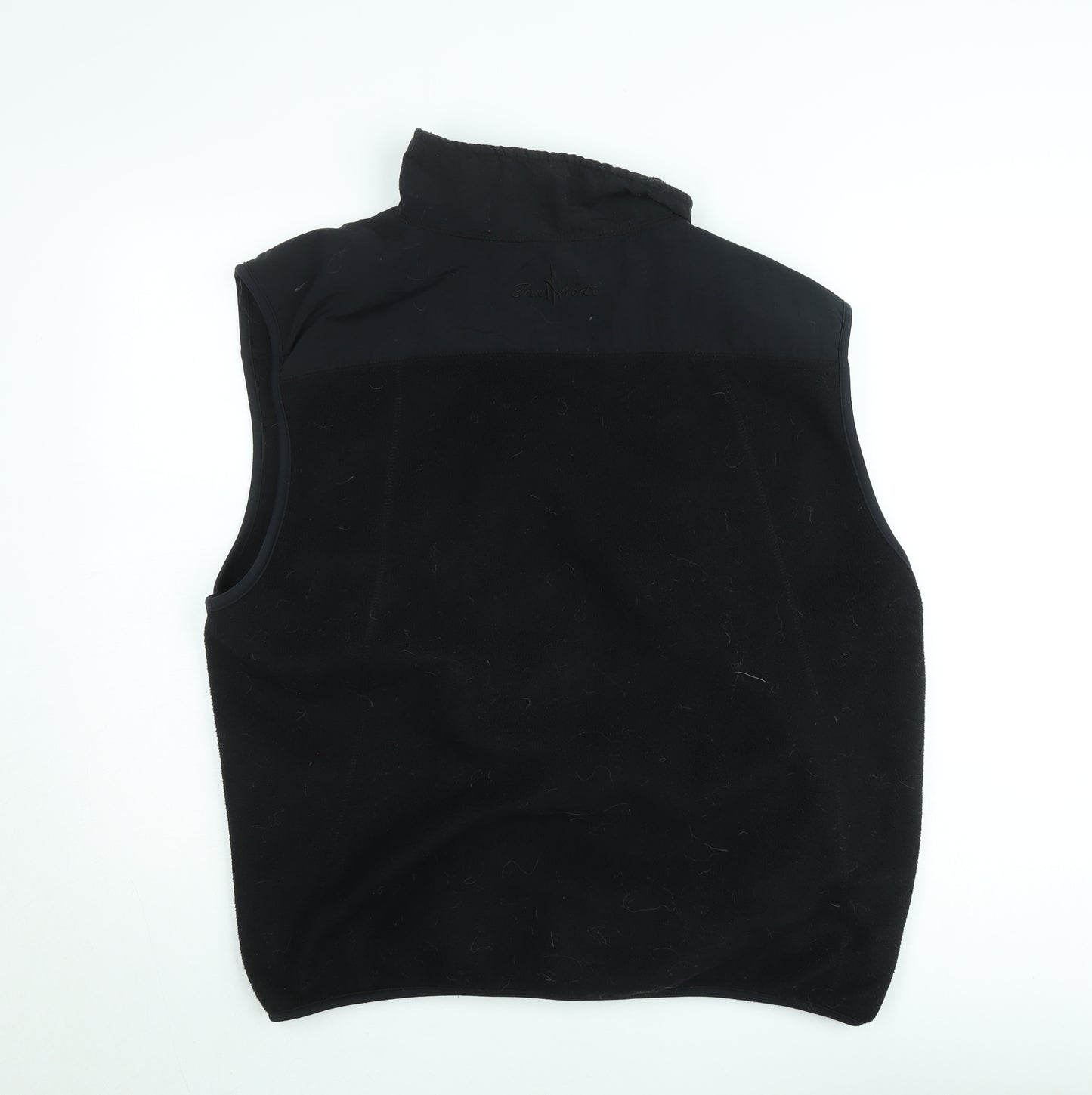 True North Mens Black Fleece Bodywarmer Waistcoat XL