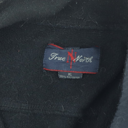 True North Mens Black Fleece Bodywarmer Waistcoat XL