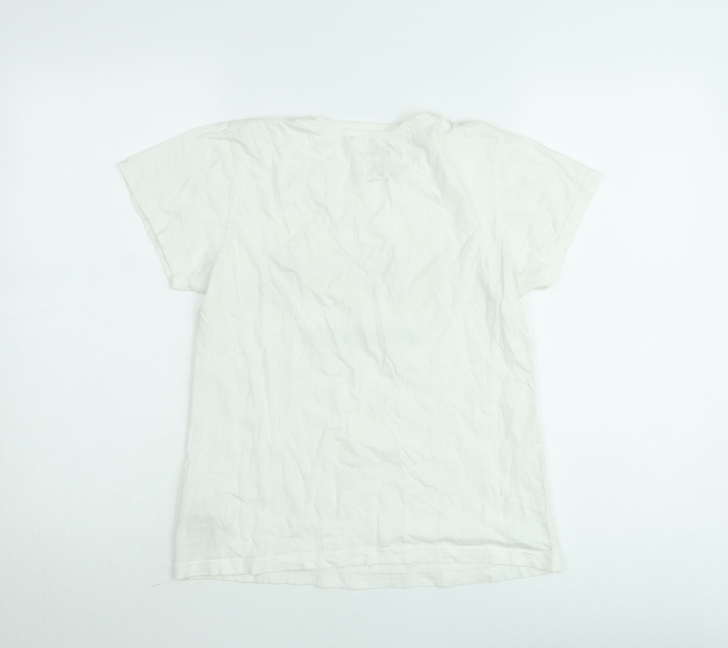 Disney at Primark Girls White XS Mickey & Friends Graphic T-Shirt