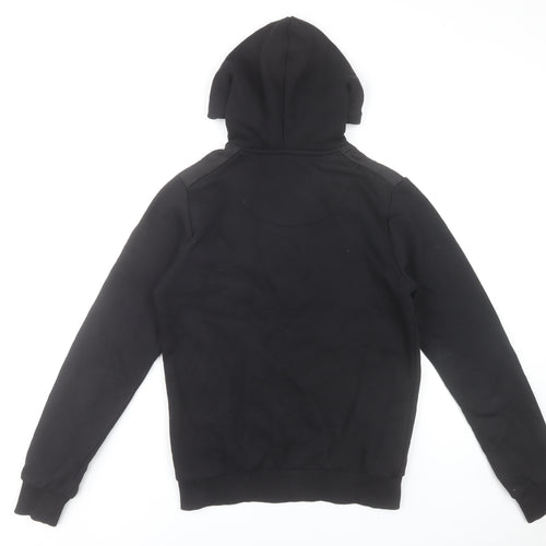 Supply & Demand Men's Black XS Pullover Hoodie with Zip Pockets