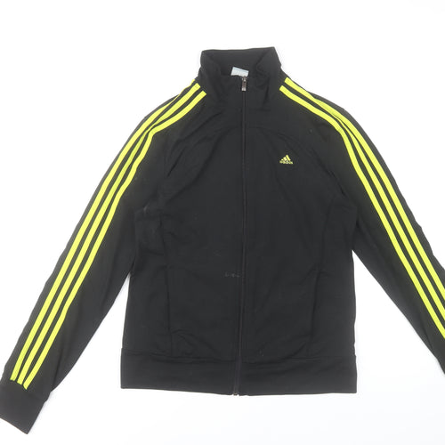Adidas Women's Black Full Zip Hoodie Size S Performance Essentials