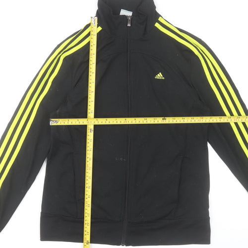 Adidas Women's Black Full Zip Hoodie Size S Performance Essentials