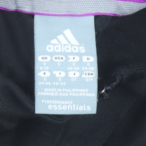 Adidas Women's Black Full Zip Hoodie Size S Performance Essentials